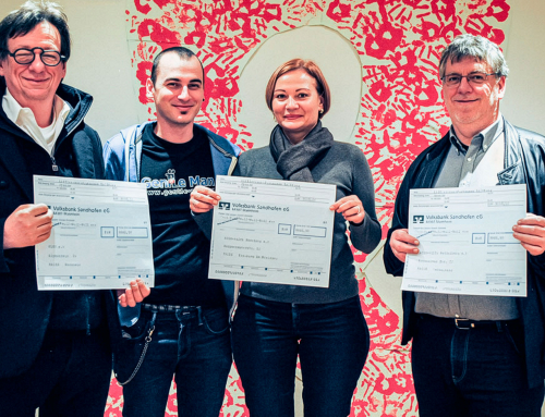 Badische Zeitung: Spendenübergabe 2014